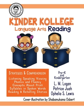 Paperback Kinder Kollege Language Arts: Reading Book