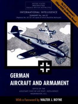 Paperback German Aircraft and Armament Book