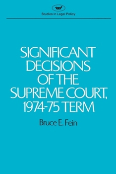 Significant Decisions of the Supreme Court