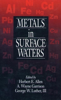 Hardcover Metals in Surface Waters Book