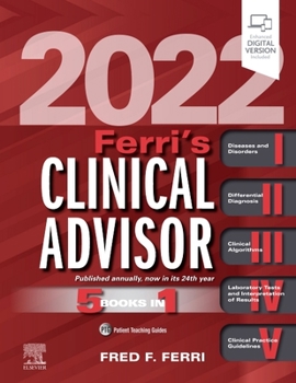 Hardcover Ferri's Clinical Advisor 2022 Book