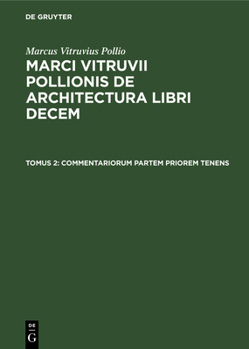 Hardcover Commentariorum partem priorem tenens [Latin] Book