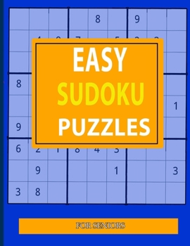 Paperback Easy Sudoku Puzzles: For Seniors [Large Print] Book