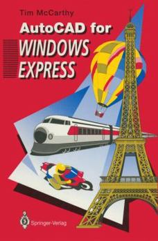 Paperback AutoCAD for Windows Express Book