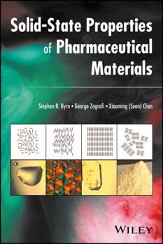 Hardcover Solid-State Properties of Pharmaceutical Materials Book