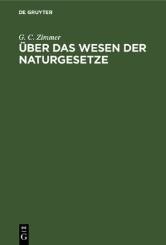 Hardcover Über Das Wesen Der Naturgesetze [German] Book