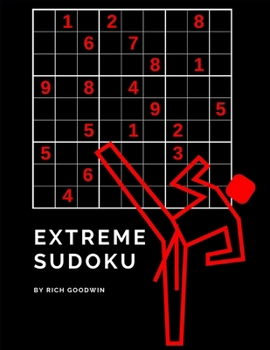 Paperback Extreme Sudoku: 100 Difficult Level 4 Puzzles [Large Print] Book