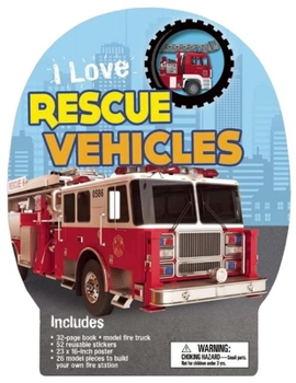 Paperback I Love Rescue Vehicles Book