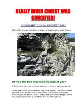 Paperback Really When Christ Was Crucified Book