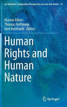 Hardcover Human Rights and Human Nature Book
