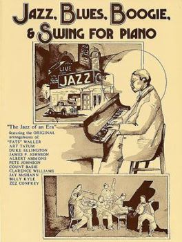 Paperback Jazz, Blues, Boogie & Swing for Piano Book