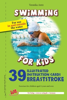 Paperback 39 Illustrated instruction cards - Breaststroke -: For use in and outside the water Book