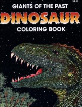 Paperback Giants of the Past Dinosaur Coloring Book