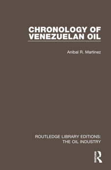 Paperback Chronology of Venezuelan Oil Book