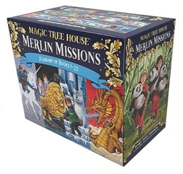 Paperback Magic Tree House Merlin Missions Series Books 1–25 – Complete Boxed Set Collection Book
