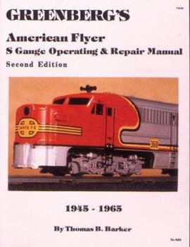 Paperback Greenberg's American Flyer S Gauge Operating & Repair Manual [Large Print] Book