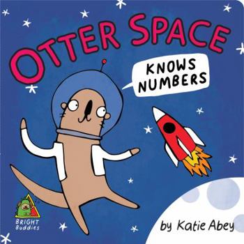 Board book Bright Buddies: Otter Space Knows Numbers Book