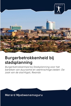 Paperback Burgerbetrokkenheid bij stadsplanning [Dutch] Book