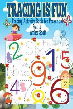 Paperback Tracing is FUN: Tracing Activity Book For Preschool ( Vol.3) [Large Print] Book
