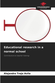 Paperback Educational research in a normal school Book
