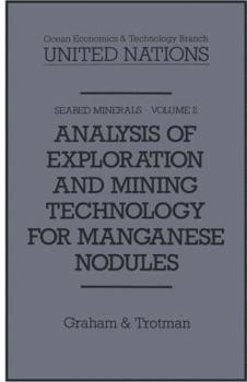 Paperback Analysis of Exploration and Mining Technology for Manganese Nodules Book