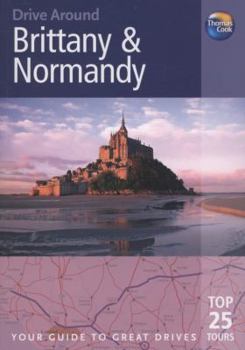 Paperback Drive Around Brittany & Normandy Book