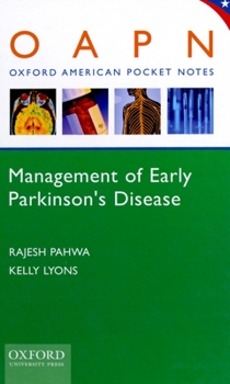 Spiral-bound Management of Early Parkinson's Disease Book