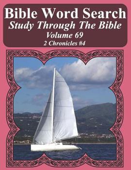 Paperback Bible Word Search Study Through The Bible: Volume 69 2 Chronicles #4 [Large Print] Book