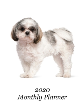 2020 Monthly Planner: Shih Tzu Cover – Includes Major U.S. Holidays and Sporting Events
