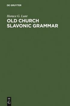 Hardcover Old Church Slavonic Grammar Book