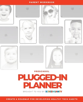 Paperback Preschool Plugged-In Planner Book