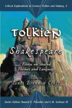 Paperback Tolkien and Shakespeare: Essays on Shared Themes and Language Book