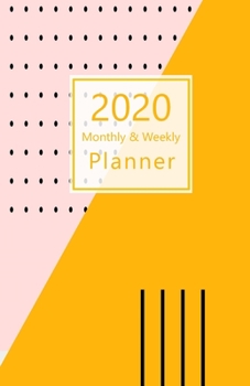 Paperback 2020 Monthly & Weekly Planner: With Daily To-Do list. Calendar, Schedule, Assignments, 2021 Future plans. Monday start week. Portable. 8.5" x 5.5" (H Book