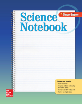 Paperback Glencoe Iscience, Level Red, Grade 6, Science Notebook, Student Edition Book
