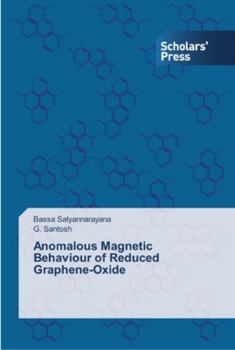 Paperback Anomalous Magnetic Behaviour of Reduced Graphene-Oxide Book
