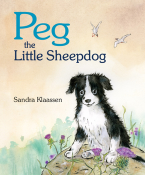 Paperback Peg the Little Sheepdog Book