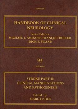 Hardcover Stroke, Part II: Clinical Manifestations and Pathogenesis: Volume 93 Book