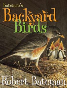 Hardcover Bateman's Backyard Birds Book