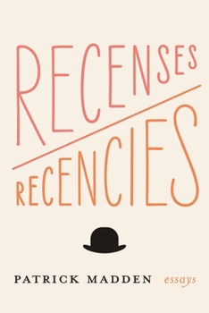 Paperback Recenses/Recencies: Essays Book