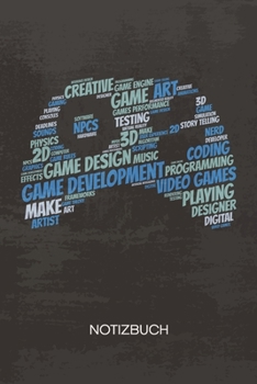 NOTIZBUCH A5 Dotted: Game Designer Notizheft GEPUNKTET 120 Seiten - Indie Game Dev Notizblock Game Development Skizzenbuch - Game Design Geschenk f�r Game Designer Entwickler Programmierer