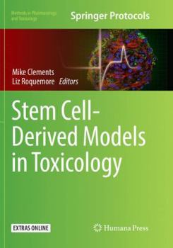 Paperback Stem Cell-Derived Models in Toxicology Book