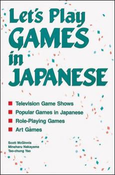 Hardcover Let's Play Games in Japanese: A Collection of Games & Teacher AIDS Book