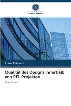 Paperback Qualität des Designs innerhalb von PFI-Projekten [German] Book