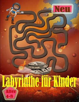 Paperback Labyrinthe fur Kinder: Kreative Labyrinth-Rätsel für Kinder [German] Book
