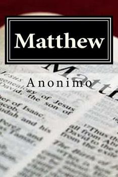 Paperback Matthew Book