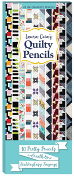 Misc. Supplies Laura Coia's Quilty Pencils: 10 Pretty Pencils with Sewveryeasy Sayings Book
