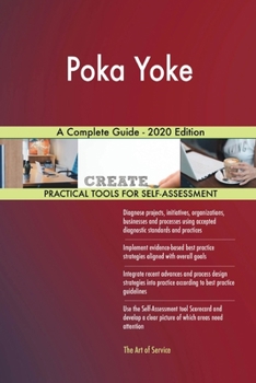 Paperback Poka Yoke A Complete Guide - 2020 Edition Book