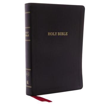 Imitation Leather KJV, Deluxe Reference Bible, Giant Print, Imitation Leather, Black, Red Letter Edition [Large Print] Book