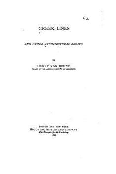 Paperback Greek Lines and Other Architectural Essays Book