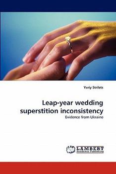 Paperback Leap-year wedding superstition inconsistency Book